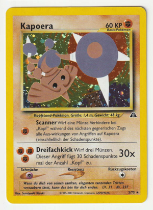 Kapoera Holo 3/75 Neo Entdeckung - Deutsch - Good / Excellent