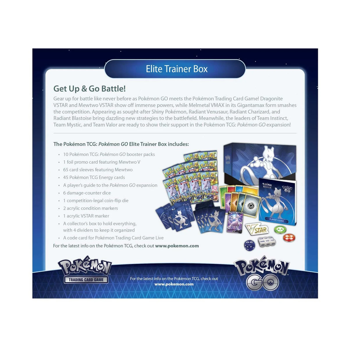 Pokemon GO Elite Trainer Box - Englisch
