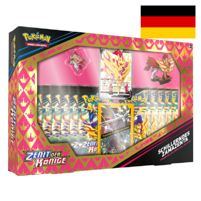 Zenit der Könige Premium Figuren Kollektion Schimmerndes Zamazenta - Deutsch